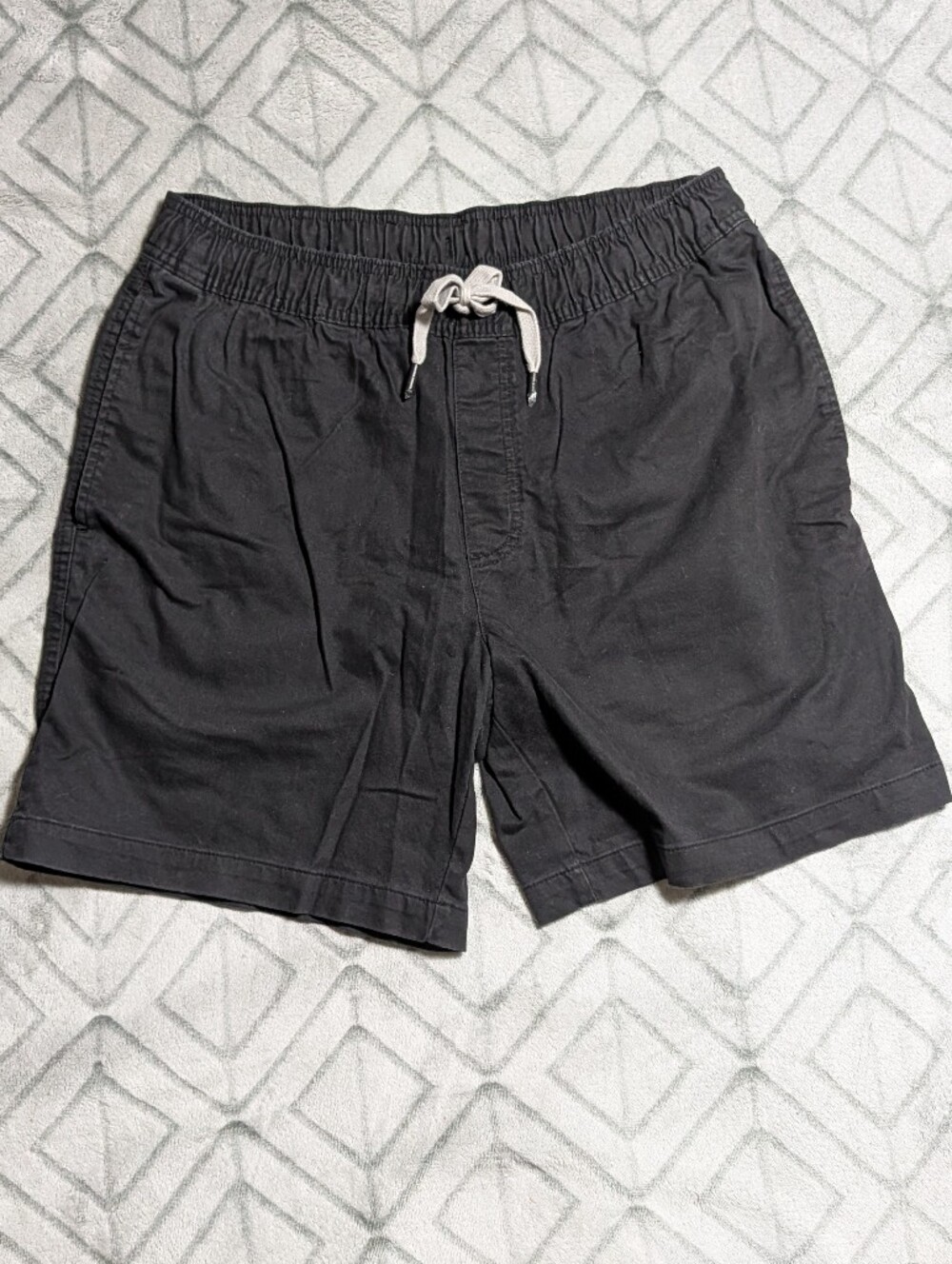 Free Assembly Men's Black Drawstring Shorts